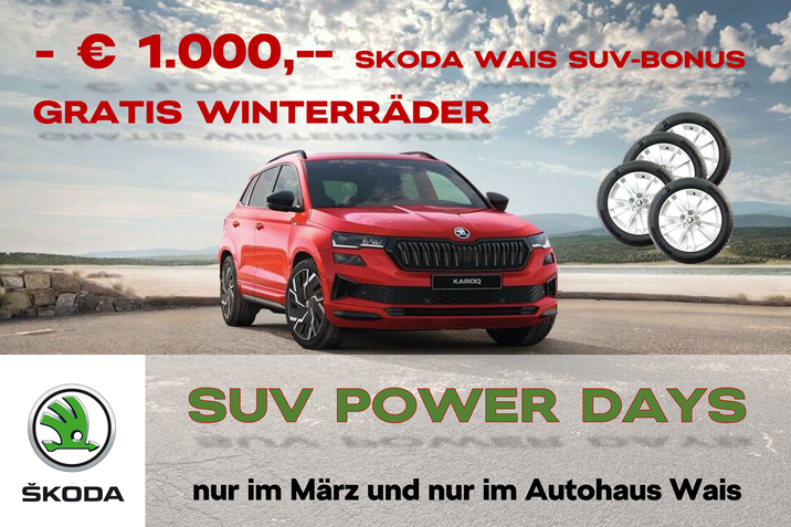 SUV Power Days SKODA